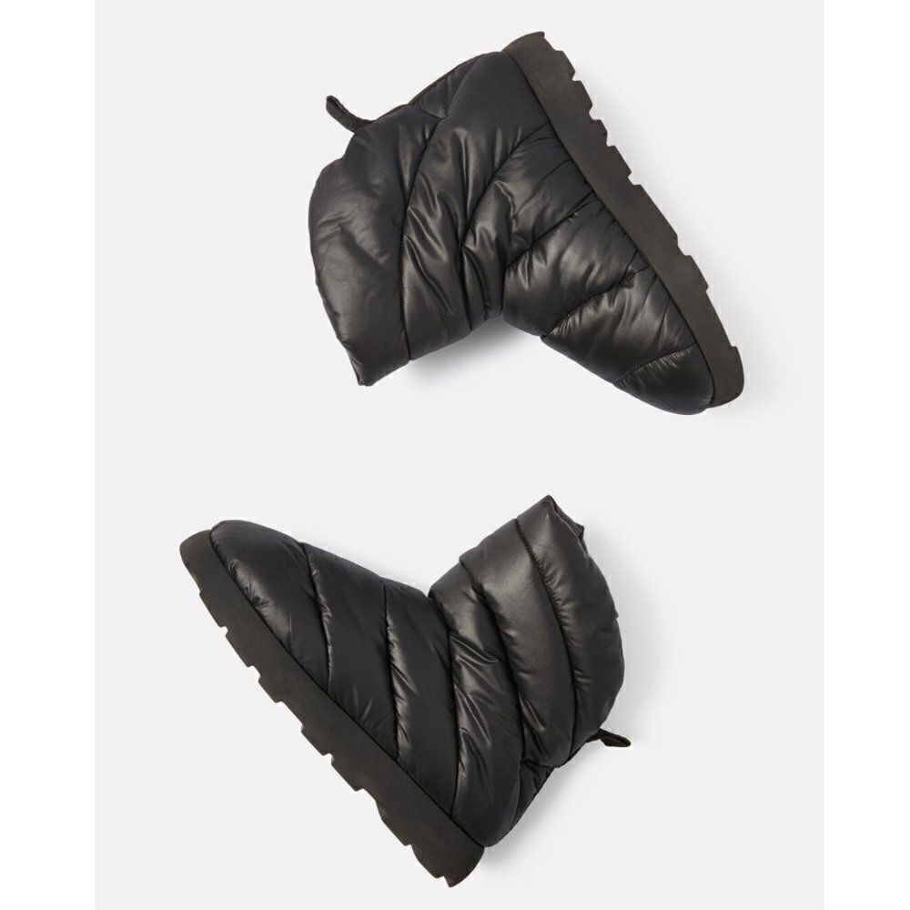 Piumestudio Luna Padded Ankle Boots Water Resistant Black Women's 37 US 6.5